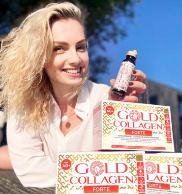 Liene Stepena atsauksme par Gold Collagen FORTE